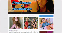 Desktop Screenshot of gostosaseamadoras.com